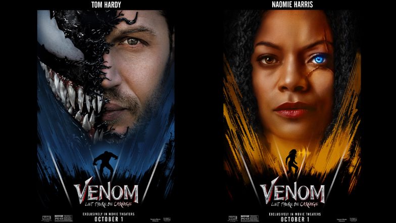 Venom: Let There Be Carnage – Sony Pictures Unveils New Eye-Catching Posters From Tom Hardy’s Film