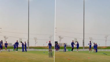 IPL 2021 Diaries: Rahul Chahar and Piyush Chawla Aim for the Wickets As Mumbai Indians Share Their Training Video