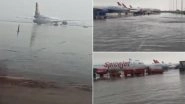 Delhi Rains:&nbsp;Waterlogged&nbsp;in&nbsp;Delhi Airport Following Heavy Rainfall in National Capital (Watch Video)