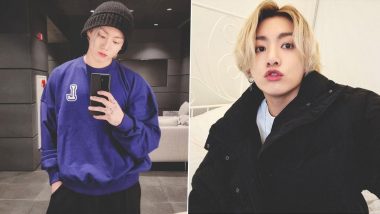 Jungkook Airport Fashion: BTS' Golden Maknae Wears Velvet Tracksuit To  Travel in Style, Netizens Busy Guessing Ensemble's Price! (View Pics)