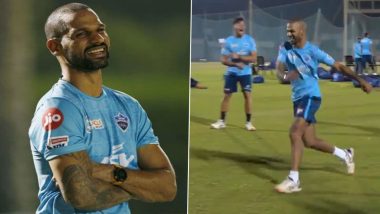 IPL 2021 Diaries: Shikhar Dhawan All Set To Begin His First Training Session With Delhi Capitals (Watch Video)