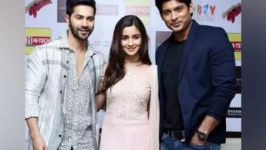 Entertainment News | Alia Bhatt Remembers Sidharth Shukla as 'most Genuine Person' She Had Worked with
