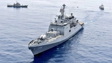 World News | INS Tabar Conducts Maritime Exercise with Sundanese Navy