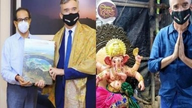World News | UK Envoy to India Meets CM Thackeray, Visits Ganesha Idol Workshop in Mumbai