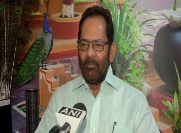 India News | India Follows Constitution: Union Minister Naqvi Shows Mirror to Taliban over 'raising Voice for Muslims in Kashmir' Remark