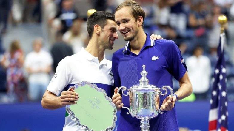 Daniil Medvedev Stuns Novak Djokovic to Win US Open 2021, Russian Tennis Ace Registers a Win in Straight Sets