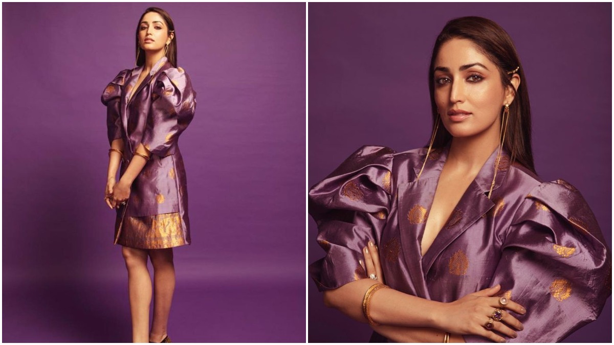 1200px x 675px - Yami Gautam's Mulberry Silk Blazer Dress is For Those Who Love Modern  Designs With a Traditional Touch (View Pics) | ðŸ‘— LatestLY