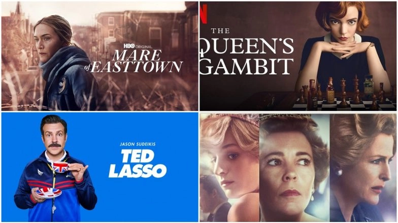 Emmys 2021: The Crown, Ted Lasso, Mare of Easttown, The Queen&rsquo;s Gambit and More &ndash; Where to Watch Emmy Winning Series Online in India