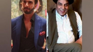 Entertainment News | Ranveer Singh Shares Glimpse of Dharmendra's Vanity Van