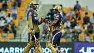 MI vs KKR, IPL 2021 Stat Highlights: Rahul Tripathi&rsquo;s Unbeaten Knock of 74 Runs Helps Kolkata Knight Riders Register an Impressive 7-Wicket Win Over Mumbai Indians