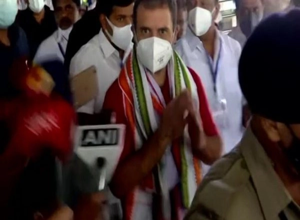 India News | Rahul Gandhi Reaches Kozhikode for One Day Kerala Visit