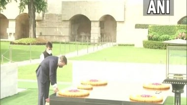 World News | Serbian Foreign Minister Pays Tribute to Mahatma Gandhi at Raj Ghat