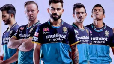 IPL 2021: RCB Players to Don Blue Kit For Match Against KKR, Team to Pay Tributes to COVID-19 Warriors