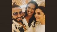 Ranveer Singh, Deepika Padukone Have a &lsquo;Smashing Time&rsquo; With PV Sindhu As They Celebrate Her Tokyo Olympics Win in Town (View Pic)