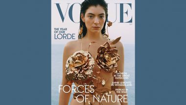 Lorde Looks Sensational as The Wild Golden Cover Girl For Vogue Magazine's October 2021 Issue (View Pic)