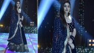 Bade Achhe Lagte Hain 2: Disha Parmar Excited About Her Elegant Blue Lehenga Look Which She Wore in Show&rsquo;s Sangeet Sequence