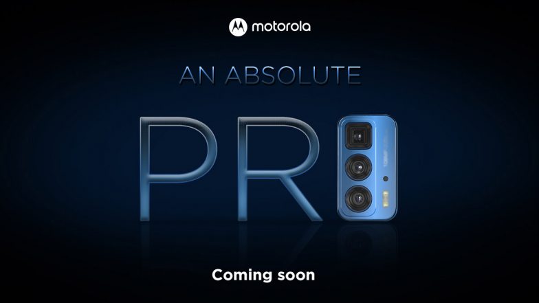 Motorola Edge 20 Pro Smartphone Teased; Likely To Be Launched in India on October 1, 2021
