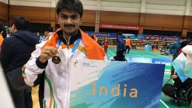 Suhas L Yathiraj at Tokyo Paralympics 2020, Badminton Live Streaming Online: Know TV Channel & Telecast Details for Third Round Match of Men’s Singles SL4 Group A Coverage