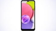Samsung Galaxy A03 Support Page Goes Live; Likely To Be Launched In India Soon