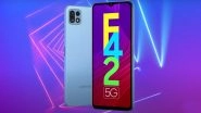 Samsung Galaxy F42 5G Smartphone Launching Tomorrow in India; Expected Prices & Specifications