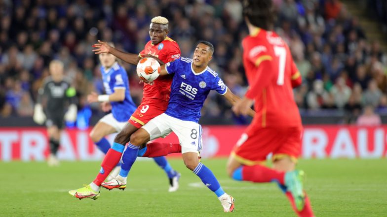 Leicester City 2-2 Napoli, UEFA Europa League 2021-22: Victor Osimhen Stars In Italian's Comeback (Watch Goal Video Highlights)