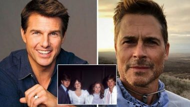 Rob Lowe Shares a Throwback Picture of His Double Date From the Eighties Featuring Tom Cruise