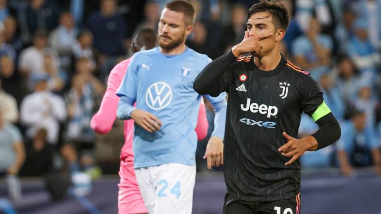 Malmo 0-3 Juventus, UEFA Champions League 2021-22: Paulo Dybala, Alvaro Morata Lead Bianconeri To Season's First Win (Watch Goal Video Highlights)