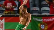 Cristiano Ronaldo Apologises to His Team After Facing One-Match Ban for Shirtless Celebration After His Late Goal During Portugal vs Ireland, FIFA World Cup 2022 Qualifiers