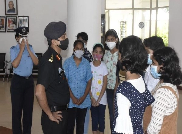 India News | First Batch of Girl Cadets Admitted to Sainik School in Kerala's Kazhakootam