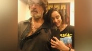 Entertainment News | Shraddha Kapoor Sends Birthday Wishes to Her 'Bapu' Shakti Kapoor