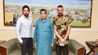 Entertainment News | Sanjay Dutt is All Praises for Minister Nitin Gadkari