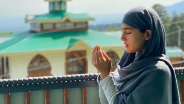 Sara Ali Khan Shares Pictures From Kashmir As She Visits Religious Places, Calls It ‘Paradise on Earth’