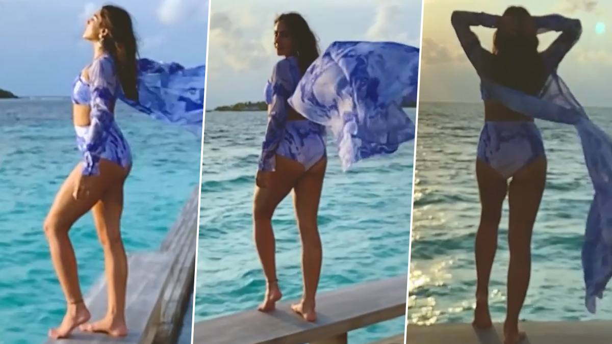 Sara Ali Khan Looks Hot as Hell in a Gorgeous Swimsuit, Posts a Video From  Picturesque Location | 👗 LatestLY