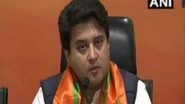 India News | Jyotiraditya Scindia Praises Indian Contingent for Marvellous Performance at Tokyo Paralympics