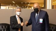 World News | Jaishankar Discusses Afghanistan Situation with Egyptian Counterpart on UNGA Sidelines