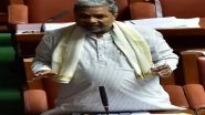 India News | BJP Undemocratically Silencing Voice of Opposition, Says Siddaramaiah