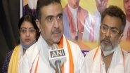India News | We Have to Fight Administration, Police, Mafias and Money Power in Bhabanipur Bypoll: Suvendu Adhikari