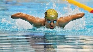 Suyash Jadhav at Tokyo Paralympics 2020, Swimming Live Streaming Online: Know TV Channel & Telecast Details for Men’s 50 meter Butterfly – S7- Heat 1