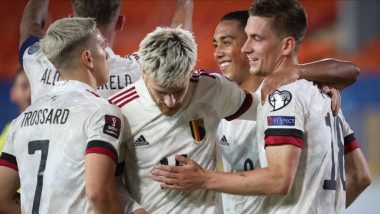 Dennis Praet Scores as Belgium Registers 1-0 Win over Belarus in FIFA World Cup 2022 European Qualifiers