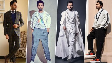 Ayushmann Khurrana Birthday: Blending Swag With His Dapper Choices, He Never Goes Wrong in This Department (View Pics)