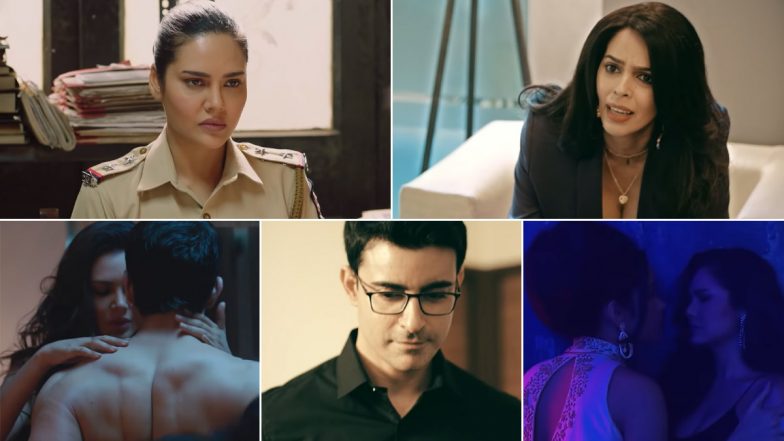 Nakaab Trailer: Esha Gupta, Mallika Sherawat, Gautam Rode's MX Player Crime Show Is Twisted and Mysterious (Watch Video)