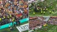 Ligue 1 2021&ndash;22: Lens Beat Lille in Derby Overshadowed by Fan Violence and Pitch Invasion