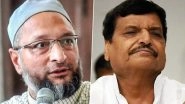 Uttar Pradesh Assembly Elections 2022: Asaduddin Owaisi Meets Shivpal Yadav, Terms It Courtesy Call