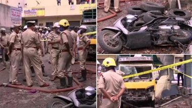 Bengaluru Blast: 3 Dead, 4 Injured in Powerful Explosion at a Godown in New Tharagupet Near Royan Circle