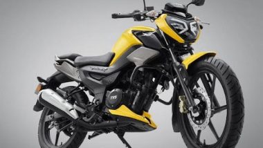 Business News | TVS Motor Company Launches Naked Street Design 'TVS Raider' Motorcycle Globally for the Gen Z