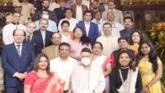 Business News | Maharashtra Governor Felicitates Winners of Maharashtra State Champion Awards for Corona Warriors by NGO HWARF