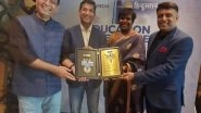Business News | Zee Hindustan Confers 'The Most Promising Edtech Brand' Award to Infinity Learn by Sri Chaitanya