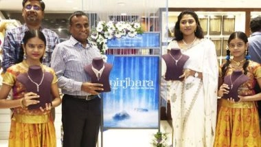 Business News | JewelOne Launches NIRJHARA - Exclusive Diamond Jewelry Collection Inspired by Waterfalls