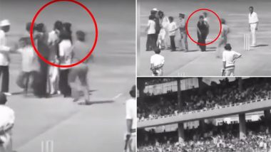 Was Cadbury Ad Inspired by Real-Life Kiss by Saree-Clad Female Fan to Indian Cricketer Brijesh Patel in 1975, Watch Video