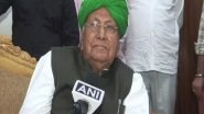 India News | Form Third Front to Safeguard Country's Interests, Says OP Chautala